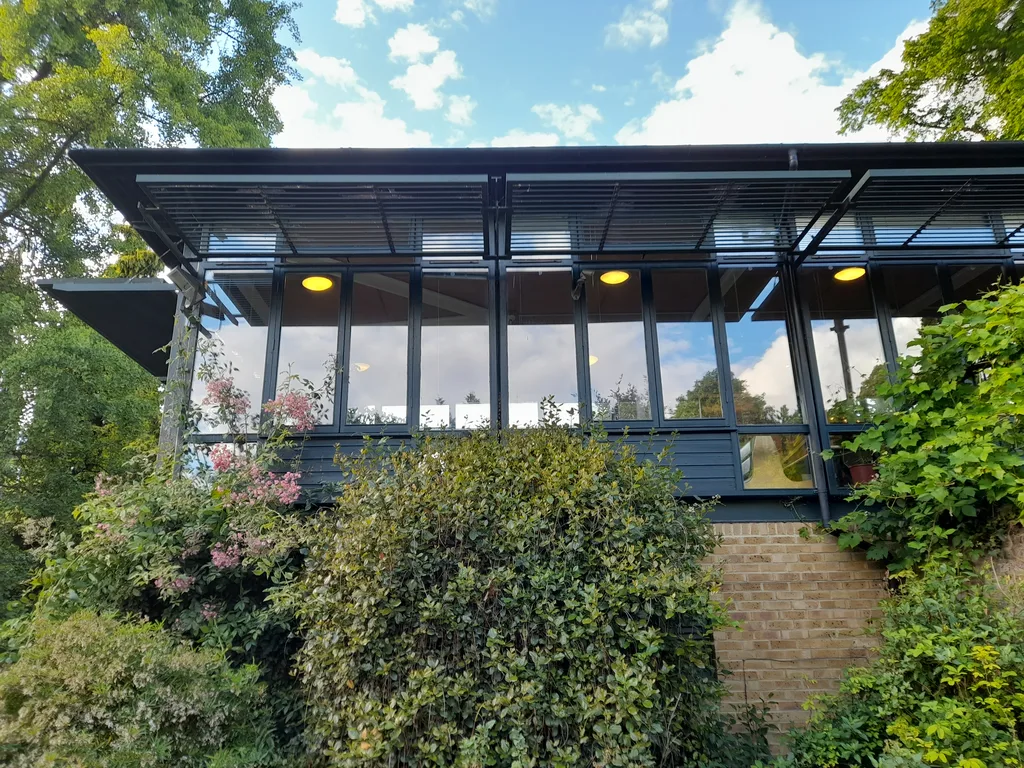 Golders Hill Park Café, seen from the gardens below