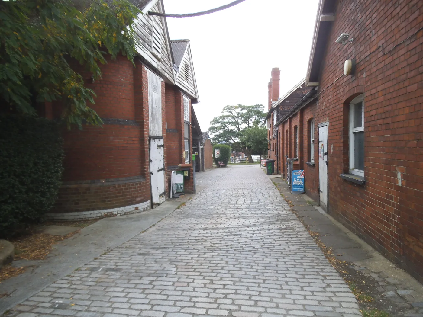 College Farm on Fitzalan Road, Finchley, photographed in 2015. The farm has been closed to the public since 2001.