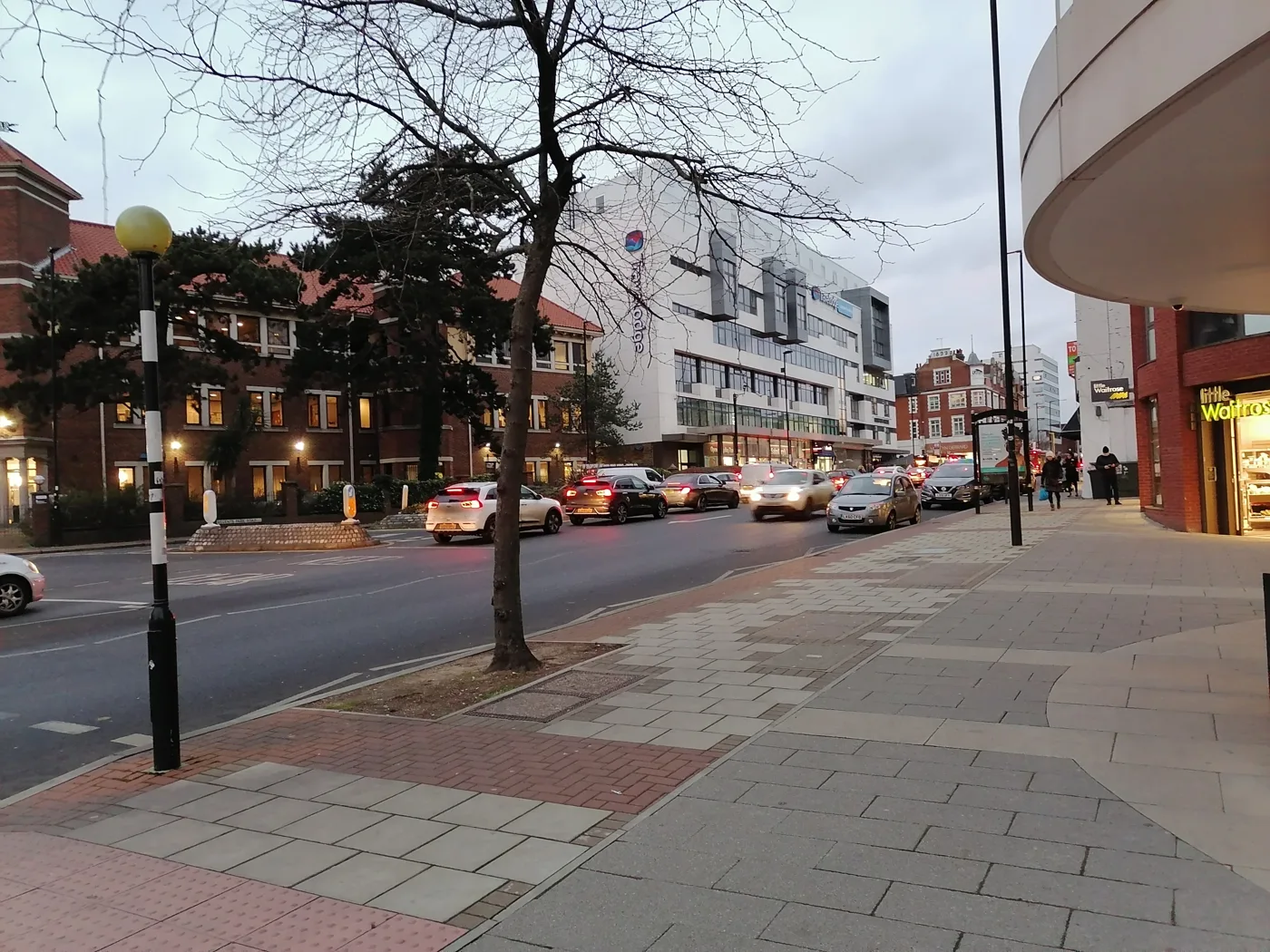 Regents Park Road, Finchley. The application site is at the southern end of the road, in the Finchley Church End ward.